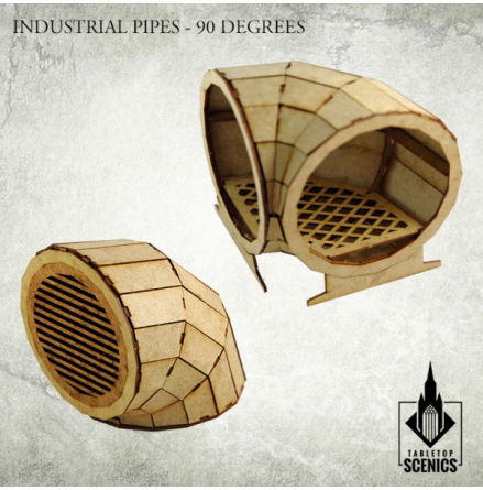 Industrial Pipes - 90 degrees