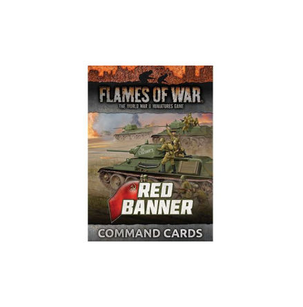 RED BANNER COMMAND CARDS