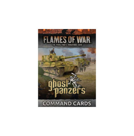 GHOST PANZERS COMMAND CARDS