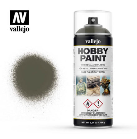 Vallejo Hobby Paint Spray: Russian Green 4BO (400 ml)
