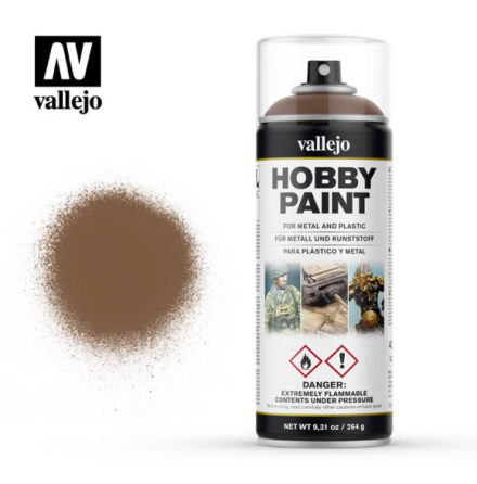 Vallejo Hobby Paint Spray: Beasty Brown (400 ml)