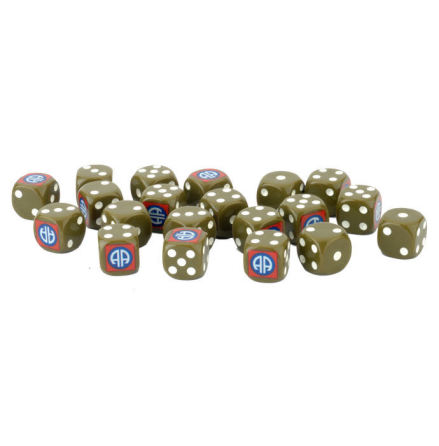 82nd Airborne Division Dice (x20)