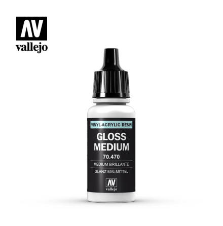 GLOSS MEDIUM (VALLEJO MODEL COLOR)