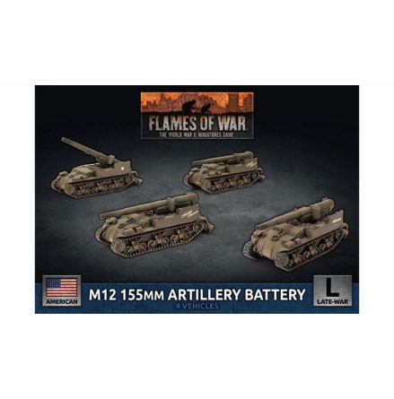 M12 155mm Artillery Battery (x4)