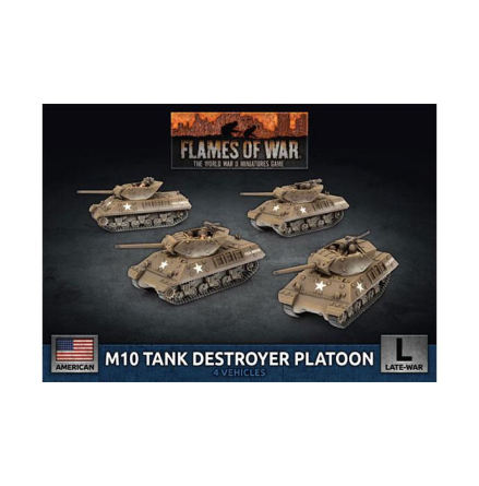 M10 3-Inch Tank Destroyer Platoon (x4 Plastic)