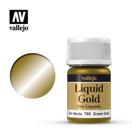 GREEN GOLD (VALLEJO MODEL COLOR - ALCOHOL BASED 35 ml)