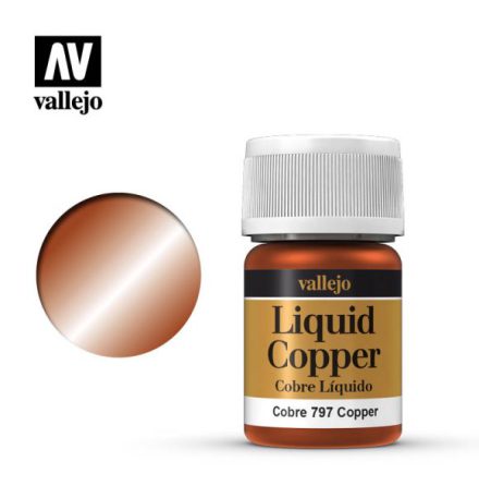 COPPER (VALLEJO MODEL COLOR - ALCOHOL BASED 35 ml)