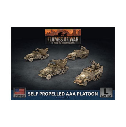 Self Propelled M15/M16 GMC AAA Platoon (x4)