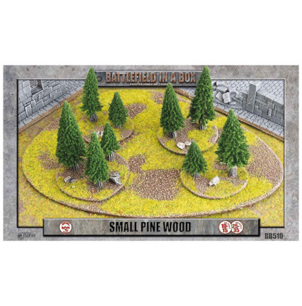 Small Pine Wood (10-15 mm scale)