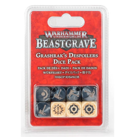 WARHAMMER UNDERWORLDS: GRASHRAKS DESPOILERS DICE PACK