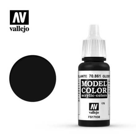 GLOSSY BLACK (VALLEJO MODEL COLOR)