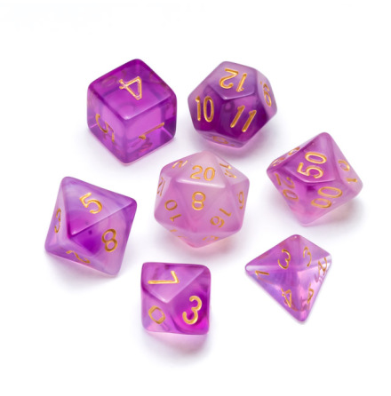 Nebula Series: Purple - Numbers: Gold
