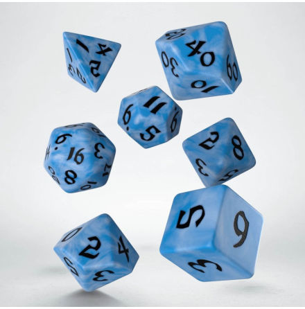 Classic Runic Glacier & Black Dice Set (7)