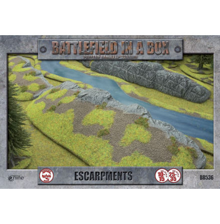 Escarpments (10-35 mm scale)