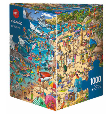 Seashore, Tanck 1000 pieces Triangular