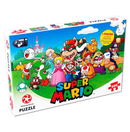 Puzzle - Mario and Friends (500 pieces)