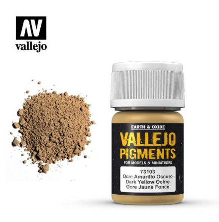 Pigment: Dark Yellow Ocre (35 ml)