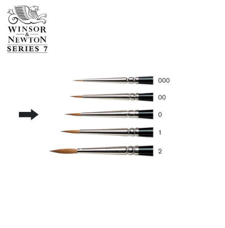 SERIES 7 KOLINSKY SABLE BRUSH 7-0