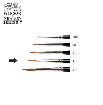 SERIES 7 KOLINSKY SABLE BRUSH 7-1