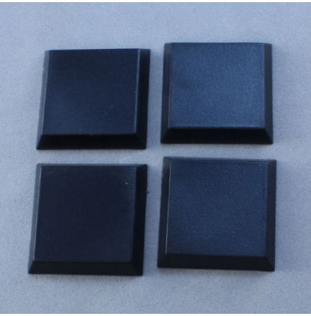 1 Square Plastic Flat Top Base (20)