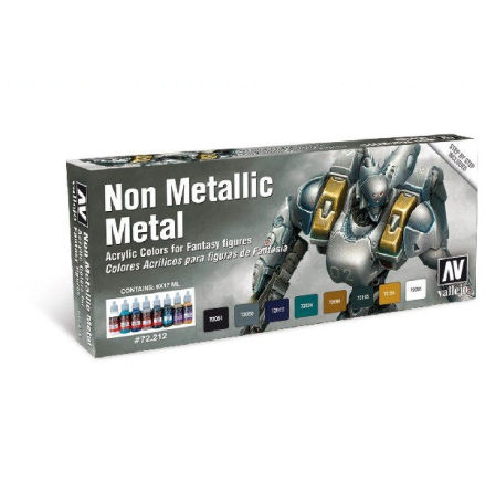 NON METALLIC METAL SET (8 colors)