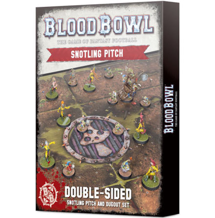 BLOOD BOWL: SNOTLING TEAM PITCH & DUGOUTS