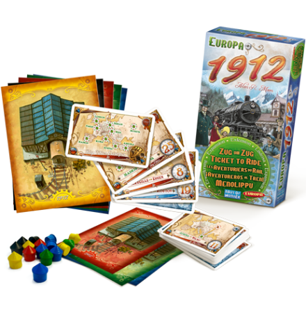 Ticket to Ride: Europa 1912 Expansion