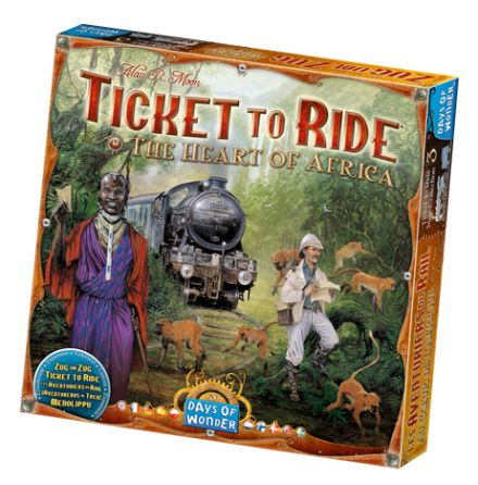 Ticket to Ride: Map Collection 3 The Heart of Africa