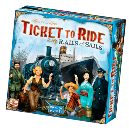 Ticket to Ride: Rails & Sails Scandinavian