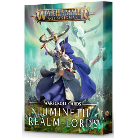 WARSCROLL CARDS: LUMINETH REALM-LORDS (ENG)