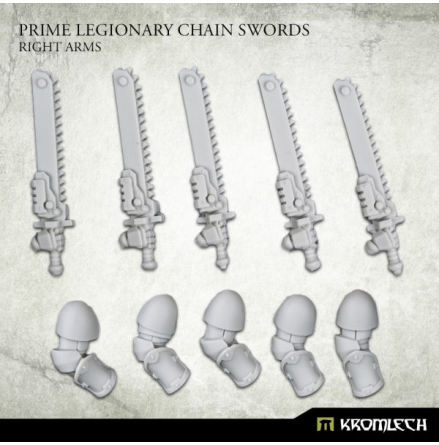 Prime Legionaries CCW Arms: Chain Swords (right arms)