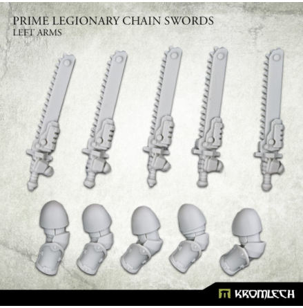 Prime Legionaries CCW Arms: Chain Swords (left arms)