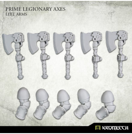 Prime Legionaries CCW Arms: Axes (left arms)