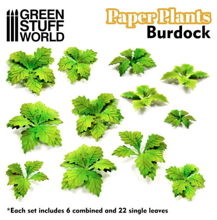 Paper Plants - Burdock