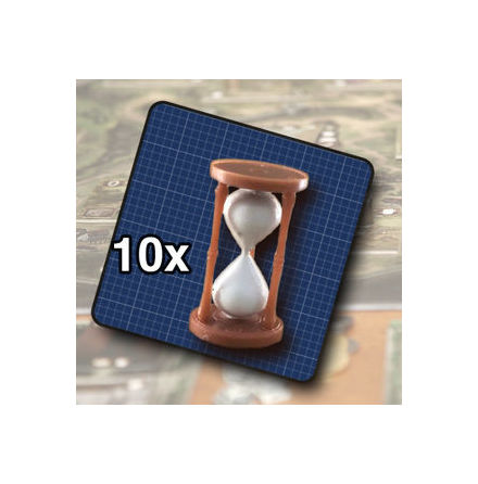 Hourglass tokens (10)