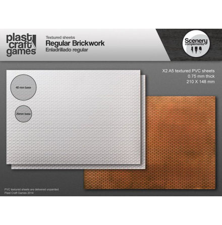 PCG Regular Brickwork (210x145mm)