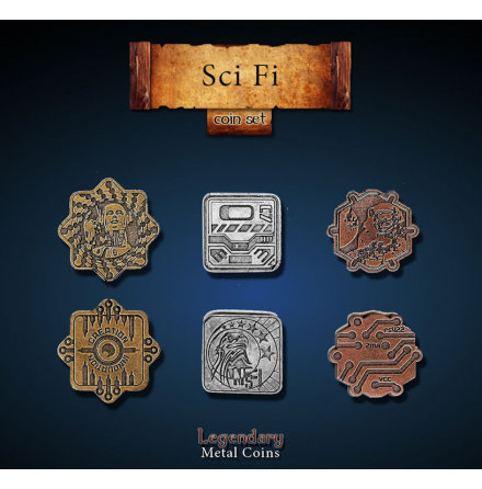 Sci-Fi Coin Set