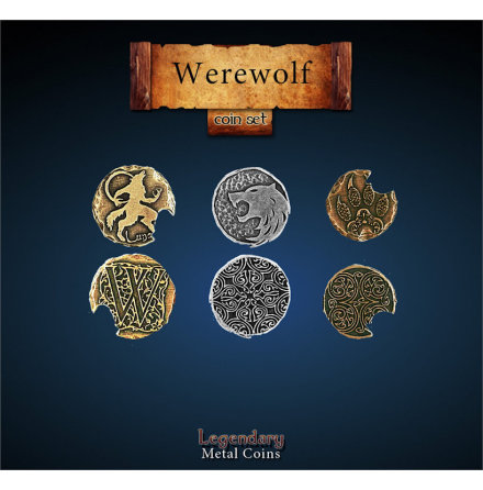 Werewolf Coin Set