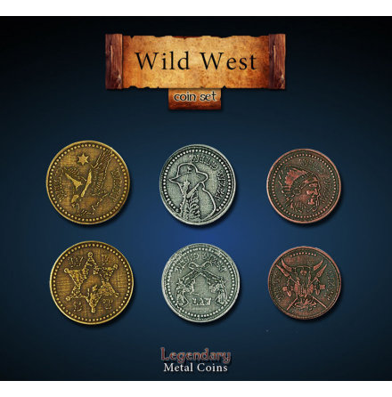 Wild West Coin Set