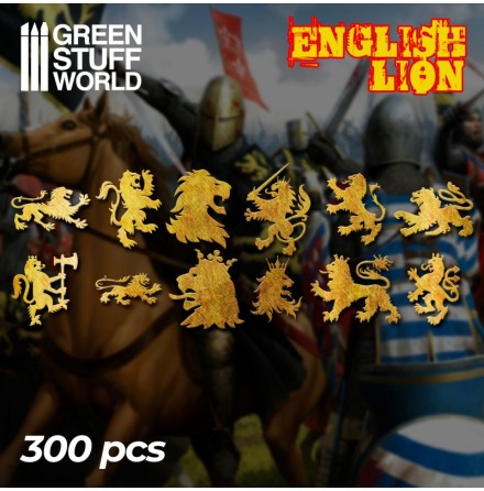 Brass Symbols - English Lion Symbols
