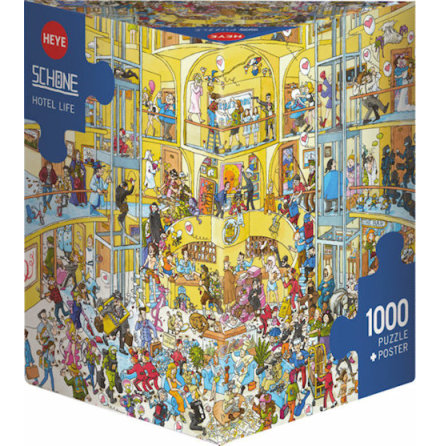 Schne: Hotel Life (1000 pieces triangular box)