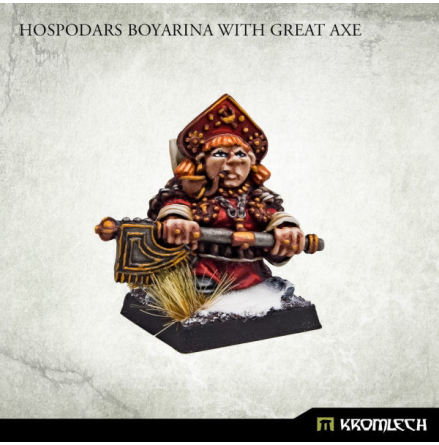 Hospodars Boyarina with great axe