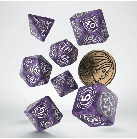 The Witcher Dice Set. Yennefer - Lilac and Gooseberries