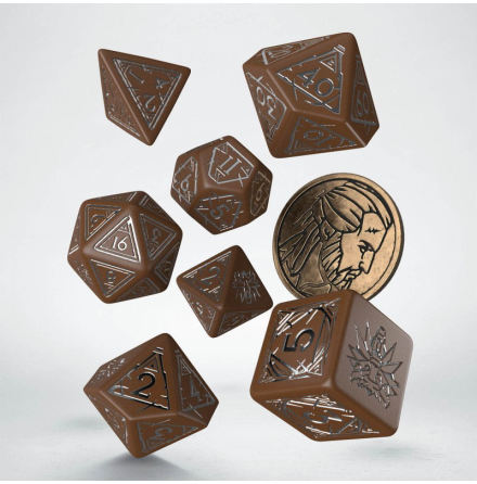 The Witcher Dice Set. Geralt - Roachs Companion