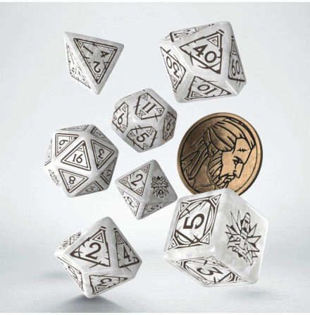The Witcher Dice Set. Geralt - The White Wolf