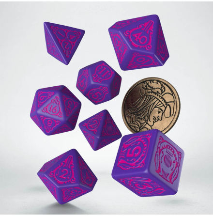 The Witcher Dice Set. Dandelion - The Conqueror of Hearts