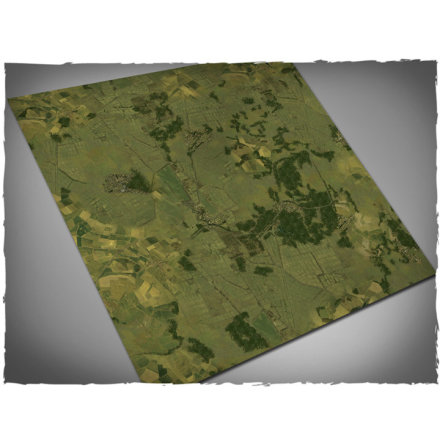 Game mat - Aerial Countryside 3x3 foot