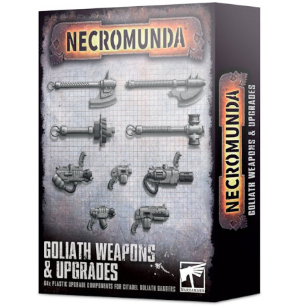 NECROMUNDA: GOLIATH WEAPONS & UPGRADES