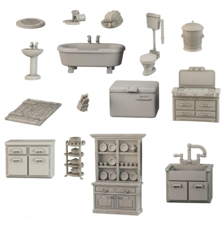 TerrainCrate: Bathroom & Kitchen