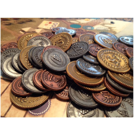 Viticulture Metal Lira Coins